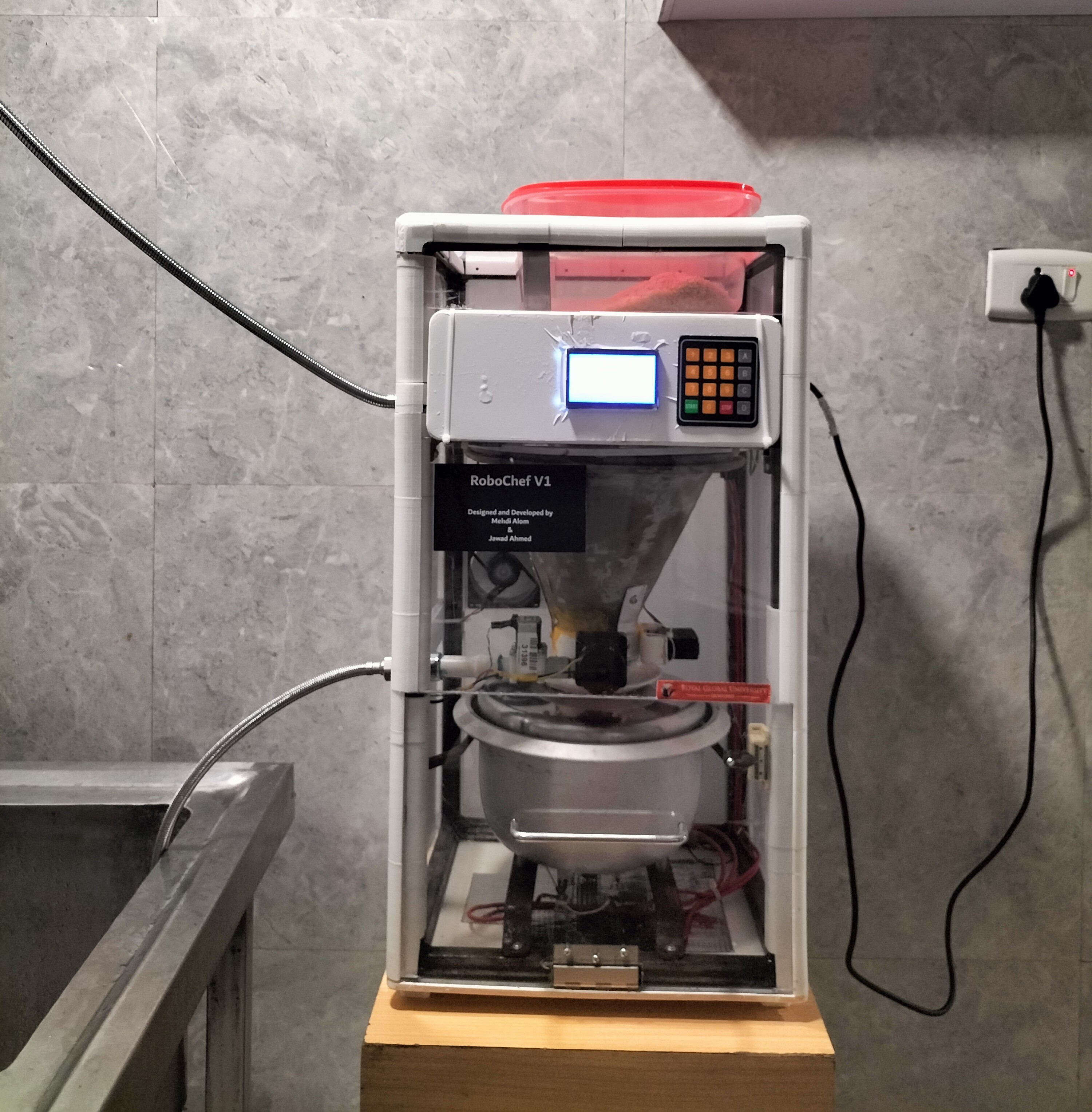 Robo Chef – The Smart Autonomous Rice Cooker