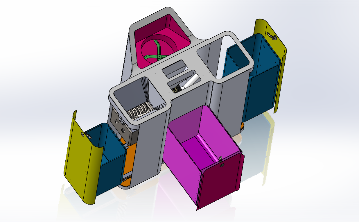 Intelligent Sensor-Based Biodegradable Waste Collection Unit
